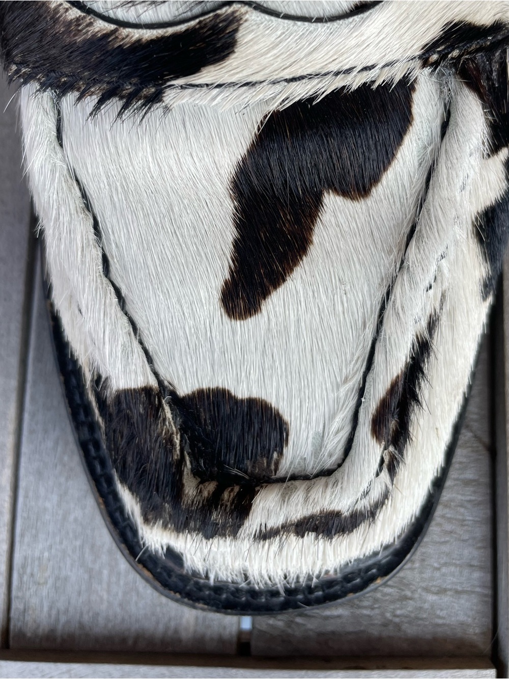 Cow print penny loafers - Picture 8 of 9